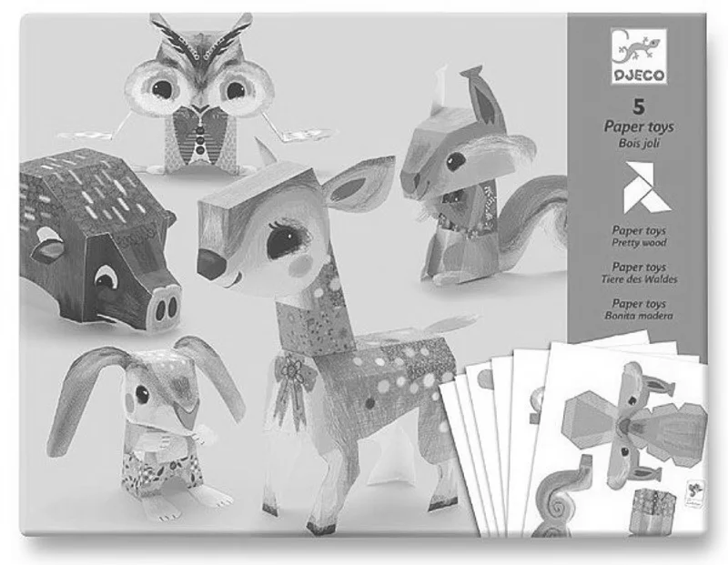 Hlavný obrázok produktu Origami skládačka Djeco - Zvířata