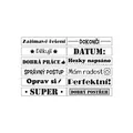 Ďalší obrázok produktu Otočné razítko s nápisy Aladine Roll' Stamp - Hodnoticí razítka