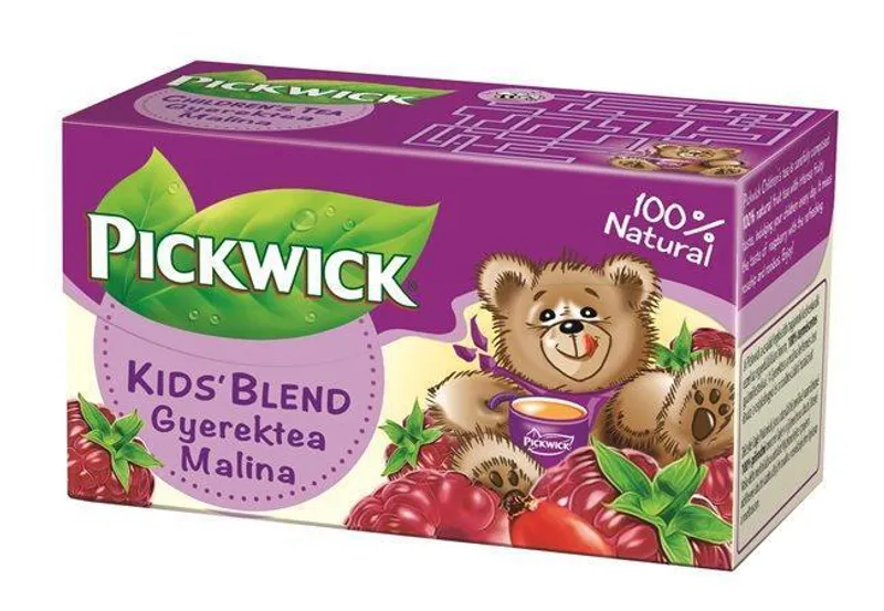 Hlavný obrázok produktu Ovocný čaj "Kid's Blend", malina, 20 x 1,5 g, PICKWICK