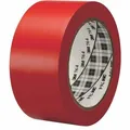 Ďalší obrázok produktu Označovacia lepiaca páska, červená, 50 mm x 33 m, 3M