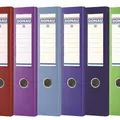 Ďalší obrázok produktu Pákový pořadač "Premium", modrý, 75 mm, A4, s ochranným spodným kováním, PP, DONAU