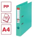 Ďalší obrázok produktu Zakladač pákový Standard, ochranné spodné kovanie, svetlozelená, 50 mm, A4, PP, ESSELTE