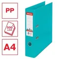 Ďalší obrázok produktu Zakladač pákový Standard, ochranné spodné kovanie, tyrkysová, 75 mm, A4, PP, ESSELTE