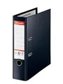Ďalší obrázok produktu Zakladač pákový Standard Plus, ochranné spodné kovanie, Vivida čierna, 80 mm, A4, PP, ESSEL