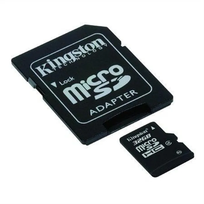 Hlavný obrázok produktu Paměťová karta Micro SD, 32GB, Class 4, s adaptérem, KINGSTON