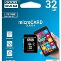 Ďalší obrázok produktu Karta pamäte Micro SDHC, 32 GB, trieda 4, s adaptérom, GOODRAM