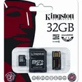 Ďalší obrázok produktu Paměťová karta SDHC, 32GB, micro paměťová karta s adaptérem, Class 10, KINGSTON