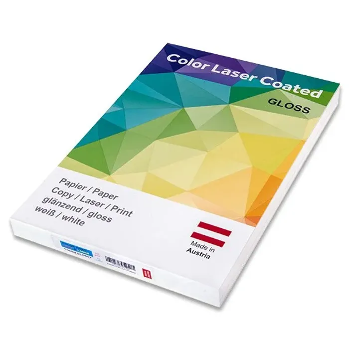 Hlavný obrázok produktu Papír Color Laser Coated A4, lesklý 135 g, 250 listů