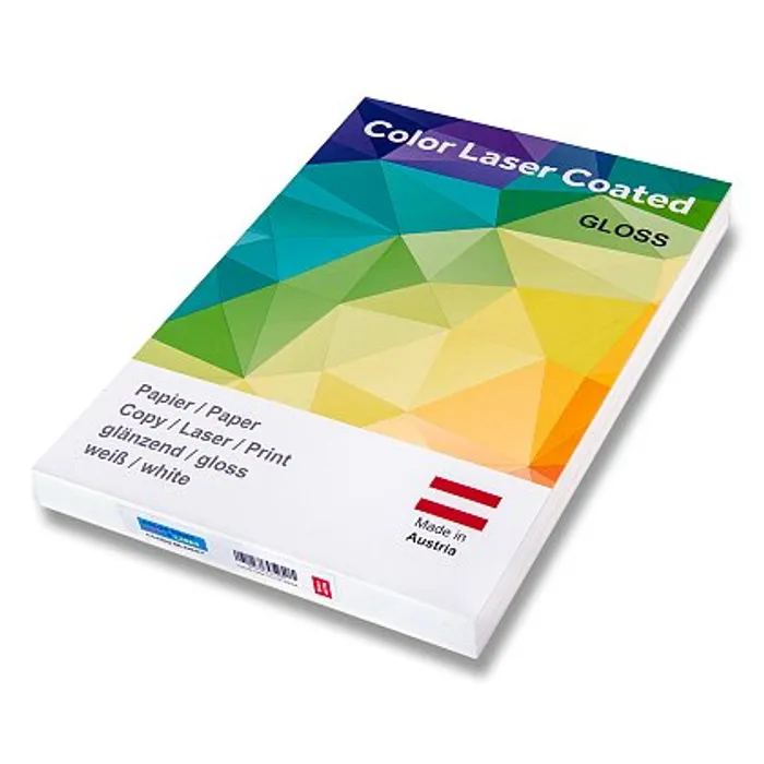 Hlavný obrázok produktu Papír Color Laser Coated A4, lesklý 170 g, 250 listů