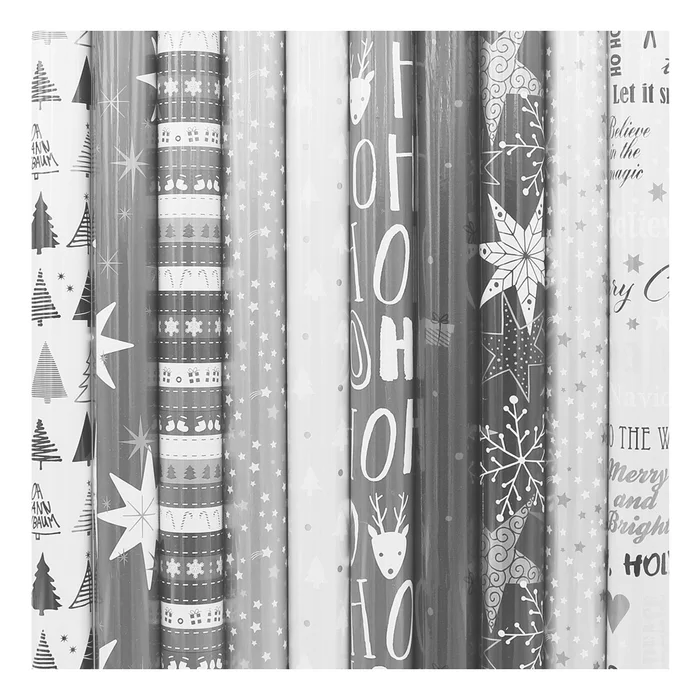 Hlavný obrázok produktu Papír dárkový vánoční (2 m) 200 x 70 cm, v roli mix Presenta Christmas