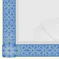 Ďalší obrázok produktu Papier s motívom Diplom, modrá, A4, 185g, SIGEL [20 listov]