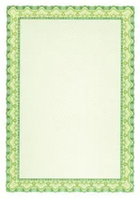 Papier s motívom Diplom, zelená, A4, 115g, APLI [70 listov]