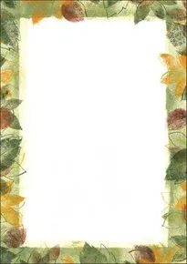Papier s motívom "Listy", A4, 90 g, SIGEL