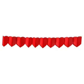 Papierová girlanda Srdcia priemer 18cm x 4m [1 ks]