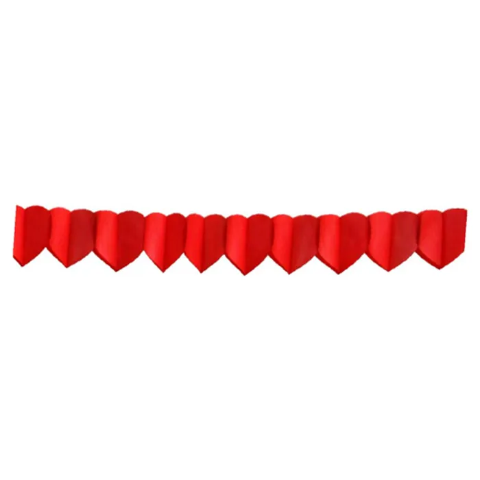 Hlavný obrázok produktu Papírová girlanda SRDCE 4 m (průměr 18 cm) [1 ks]