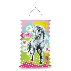 Papierová lampa Charming Horses 2 dĺžka 28 cm