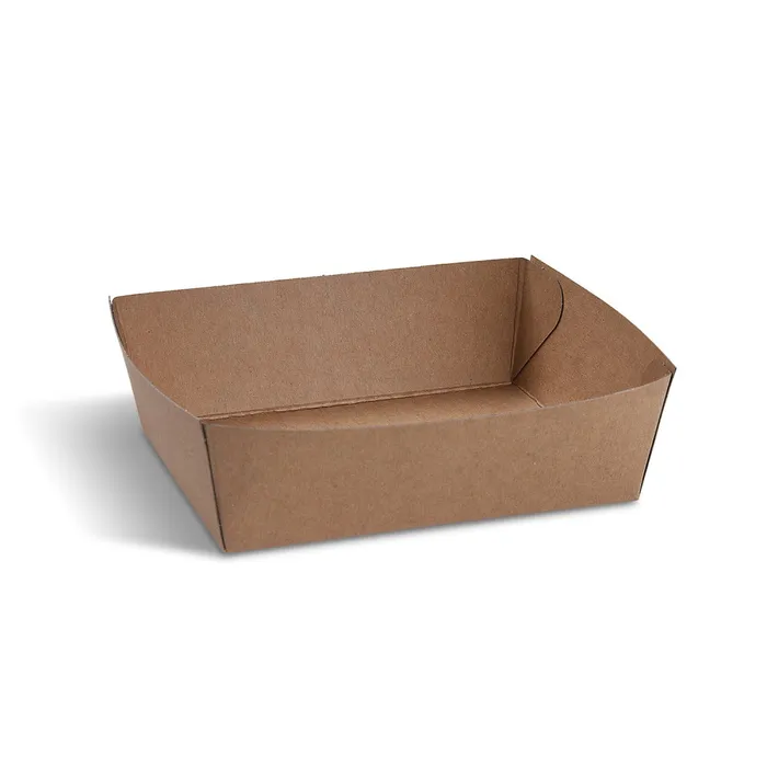 Hlavný obrázok produktu Papírová miska (FSC Mix) nepromastitelná kraft 135 x 110 x 45 mm 500ml [100 ks]