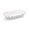 Papierová miska (FSC Mix) oválna biela 17,5 x 10 x 3 cm [250 ks]