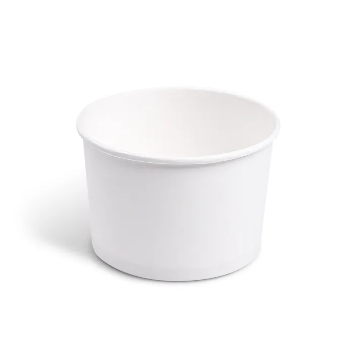 Hlavný obrázok produktu Papírová miska (PAP/PE) bílá průměr 110mm 475ml [50 ks]