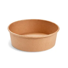 Papierová miska (PAP/PE) kraft priemer 185mm 1100ml [50 ks]