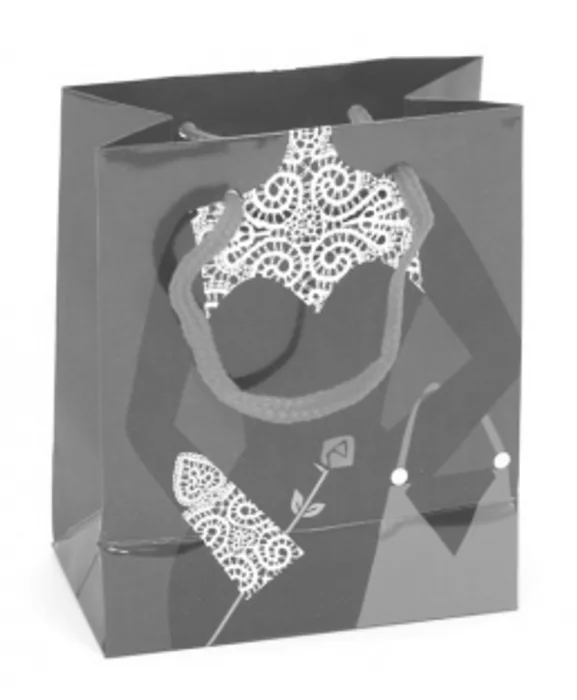 Hlavný obrázok produktu Papírová taška dárková 11 x 6 x 14 cm dámské šaty