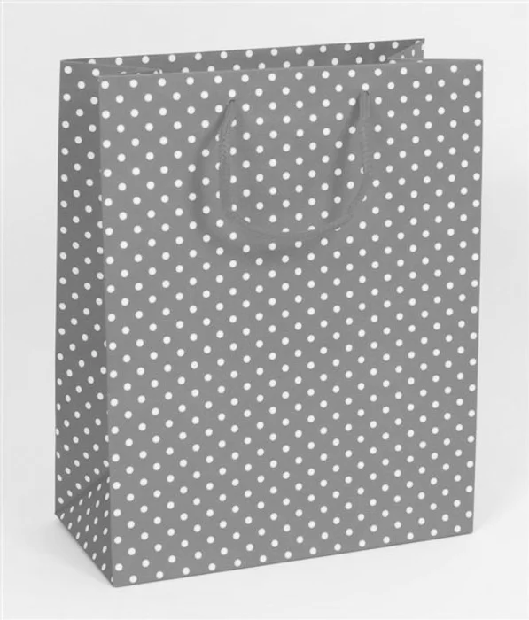 Hlavný obrázok produktu Papírová taška dárková 18x10x23 cm červená s puntíky