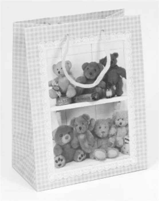 Hlavný obrázok produktu Papírová taška dárková 18x10x23 cm medvídci
