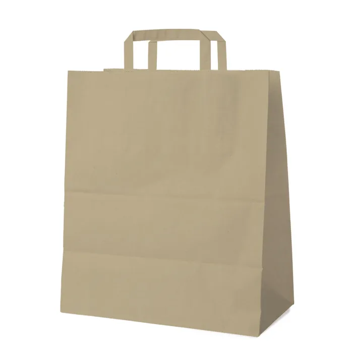 Hlavný obrázok produktu Papírová taška hnědá 40+16 x 45 cm [200 ks]