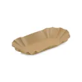 Ďalší obrázok produktu Papierová miska nepremastiteľná oválna kraft 17,5 x 10,5 x 3 cm [250 ks]