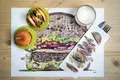 Ďalší obrázok produktu Papierové prestieranie Infibra Hamburger 30 x 40 cm [250 ks]