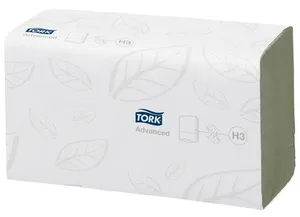 Papierové uteráky skladané TORK 290179 ADVANCED zelená H3 [3750 ks]