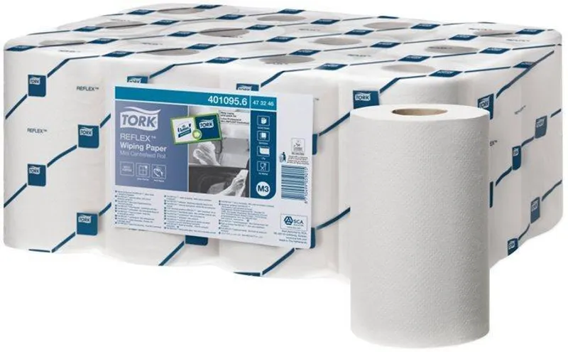 Hlavný obrázok produktu Papírové ručníky v miniroli TORK Reflex M3 1vrstva [1 ks]