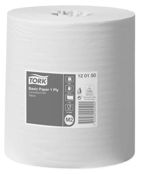 Hlavný obrázok produktu Papírové ručníky v roli TORK 120150 Universal 310 žlutá M2 1-vrstvé [1 ks]