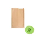 Ďalší obrázok produktu Papierové vrecko s okienkom 12cm 22+5 x 34 cm [1000 ks]