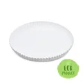 Ďalší obrázok produktu Papierový tanier hlboký biely priemer 26cm RECY [50 ks]