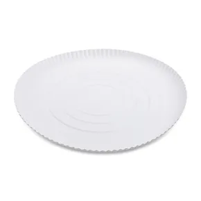 Papierový tanier hlboký biely priemer 34cm [50 ks]
