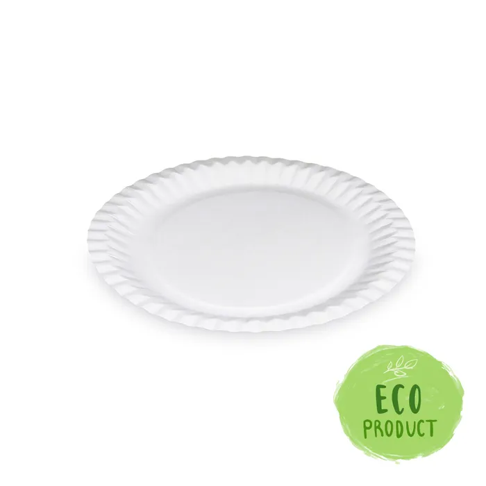 Hlavný obrázok produktu Papírové talíře mělké průměr 23 cm [15 ks]