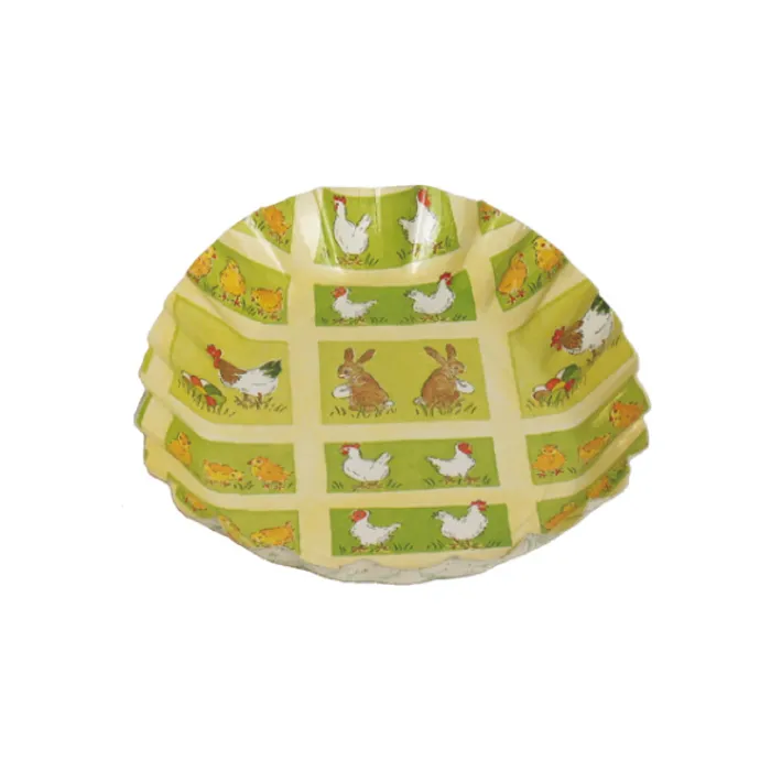 Hlavný obrázok produktu Papírové talíře vajičko 18 x 25 cm VELIKONOCE [2 ks]