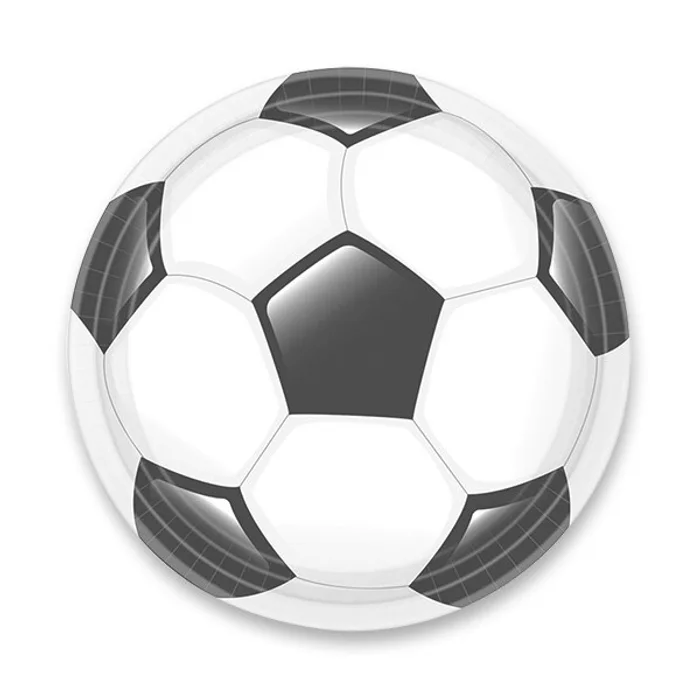 Hlavný obrázok produktu Papírové talířky Goal Getter průměr 22,8 cm, 8 ks