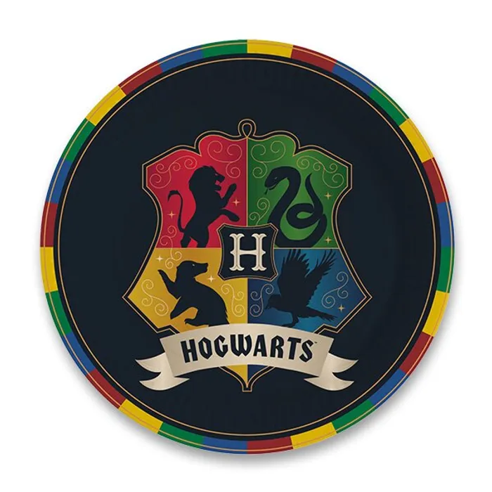 Hlavný obrázok produktu Papírové talířky Harry Potter průměr 23 cm, [8 ks]