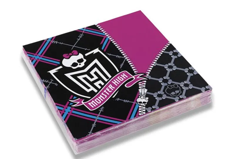 Hlavný obrázok produktu Papírové ubrousky Monster High 33×33 cm, [20 ks]
