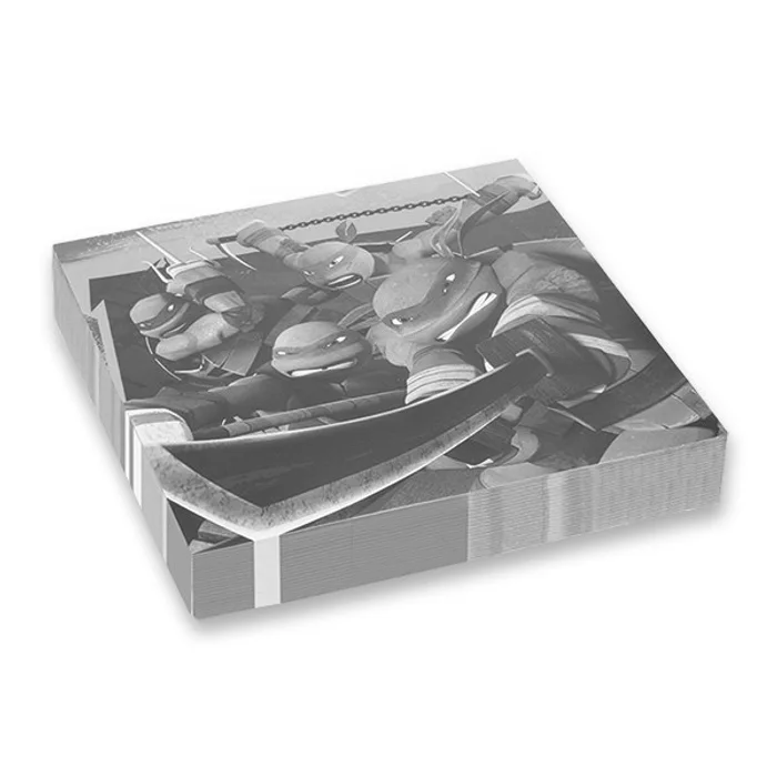 Hlavný obrázok produktu Papírové ubrousky Želvy Ninja 33 x 33 cm, 20 ks