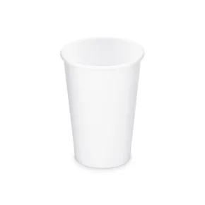 Papierový pohár biely priemer 80mm 330ml `ML: 0,3L/10oz` [10 ks]