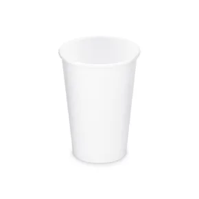 Papierový pohár biely priemer 80mm 330ml `ML: 0,3L/10oz` [50 ks]
