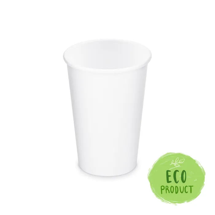 Hlavný obrázok produktu Papírový kelímek bílý 330 ml, L (průměr 80 mm) [50 ks]