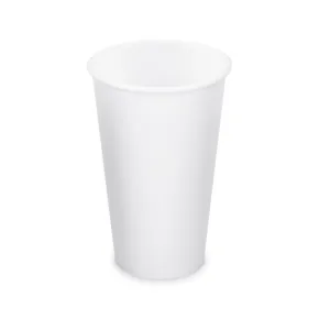 Papierový pohár biely priemer 90mm 510ml `XL: 0,4L/16oz` [10 ks]