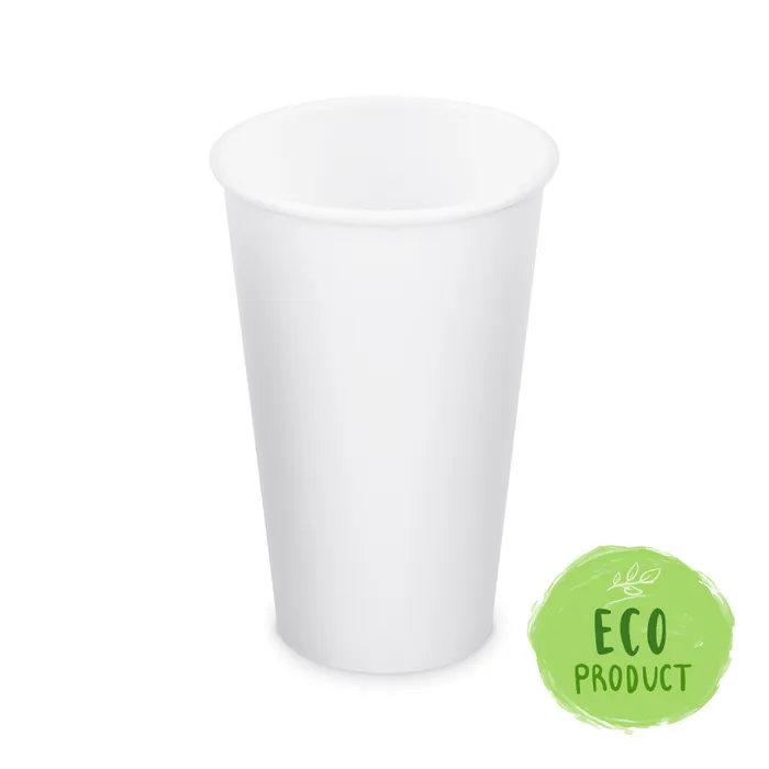 Hlavný obrázok produktu Papírový kelímek bílý 510 ml, XL (průměr 90 mm) [50 ks]