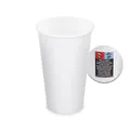 Papierový pohár biely priemer 90mm 510ml `XL: 0,4L/16oz` [50 ks]