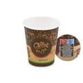 Papierový pohár "Coffee to go" priemer 80mm 280ml `M: 0,2L/8oz` [50 ks]