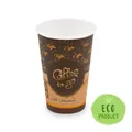 Papierový pohár "Coffee to go" priemer 80mm 330ml `ML: 0,3L/10oz` [50 ks]